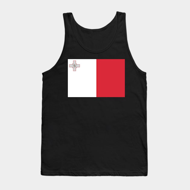 Malta Tank Top by Wickedcartoons